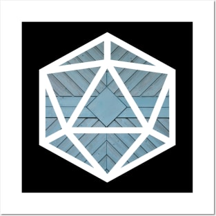 D20 Decal Badge -Lawful Axiom Posters and Art